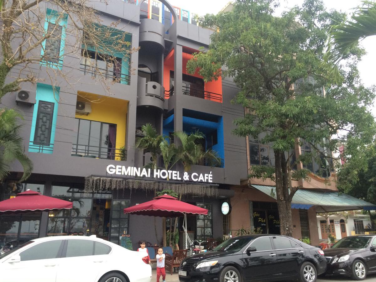 Geminai Hotel&Café Ðồng Hới Buitenkant foto