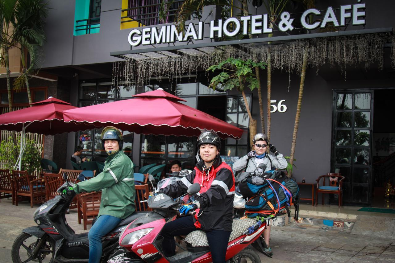 Geminai Hotel&Café Ðồng Hới Buitenkant foto