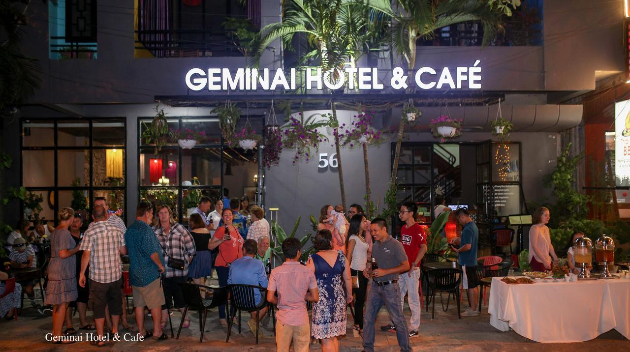 Geminai Hotel&Café Ðồng Hới Buitenkant foto