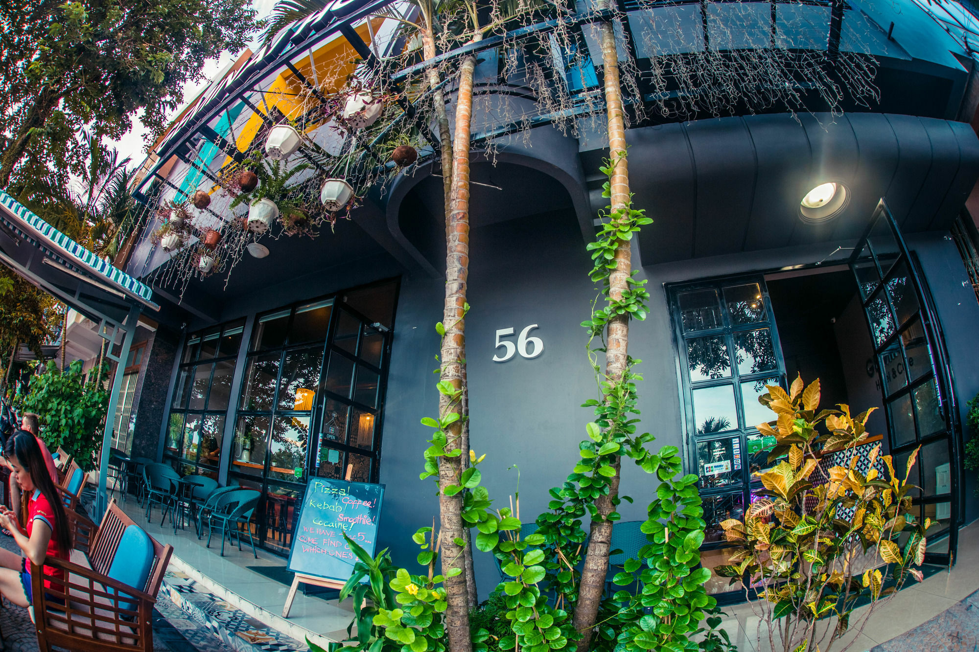 Geminai Hotel&Café Ðồng Hới Buitenkant foto