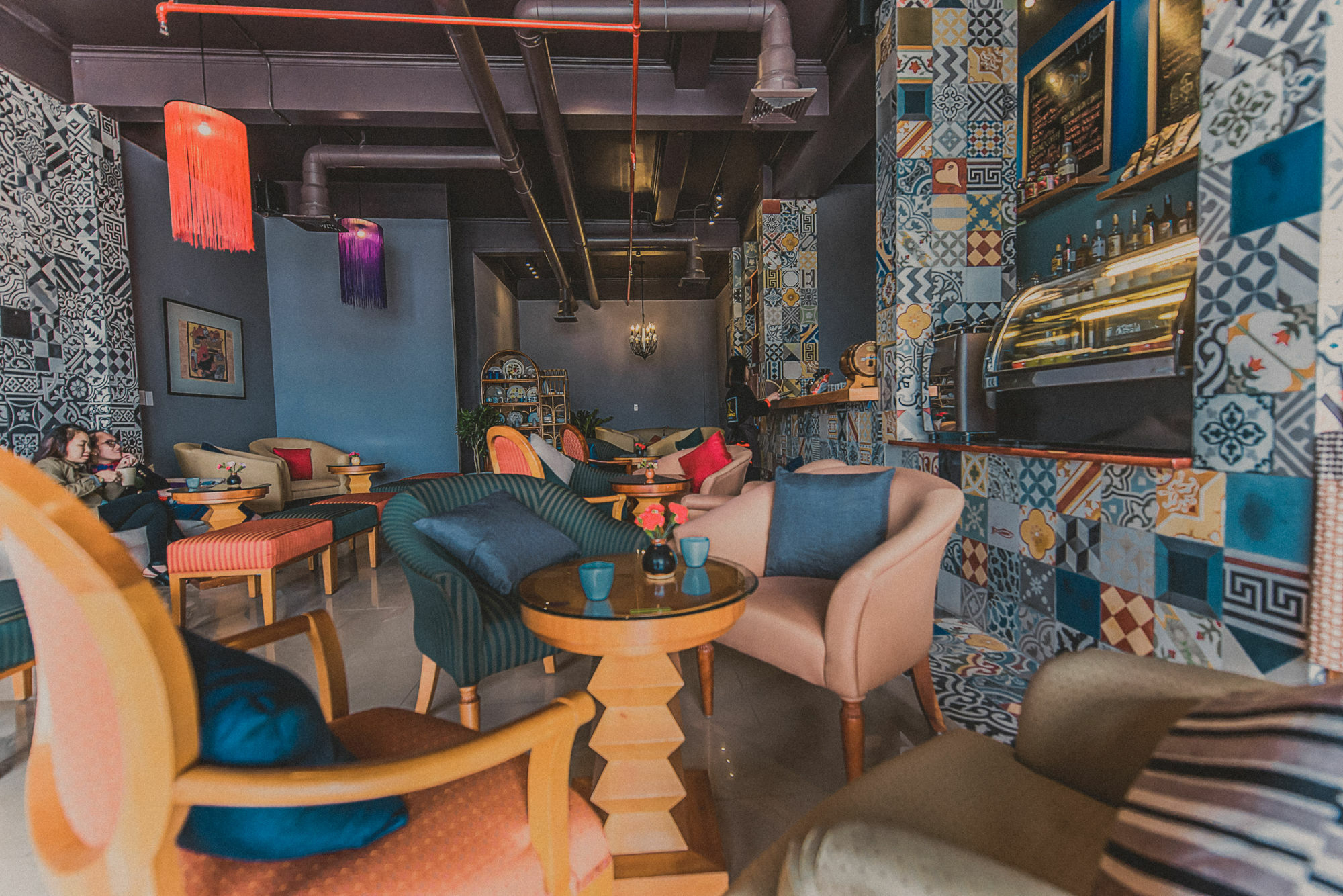 Geminai Hotel&Café Ðồng Hới Buitenkant foto